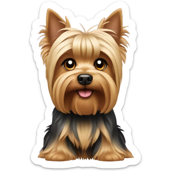 Yorkshire terrier sticker
