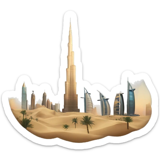 Dubai sticker