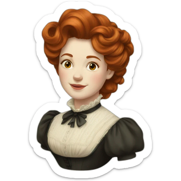 Victorian Redhead sticker