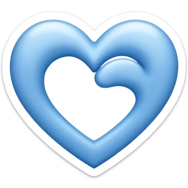 ❤️🩵🤍 sticker