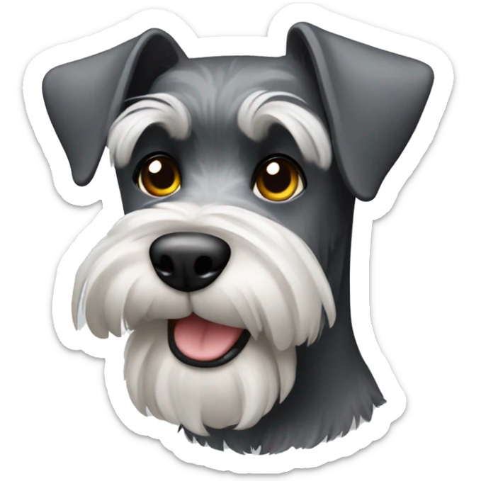Schnauzer sticker