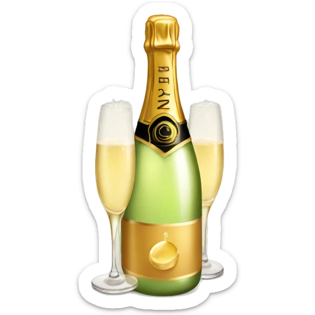 Champagne  sticker
