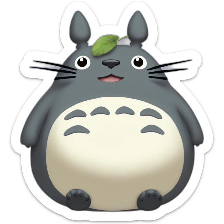 Totoro sticker