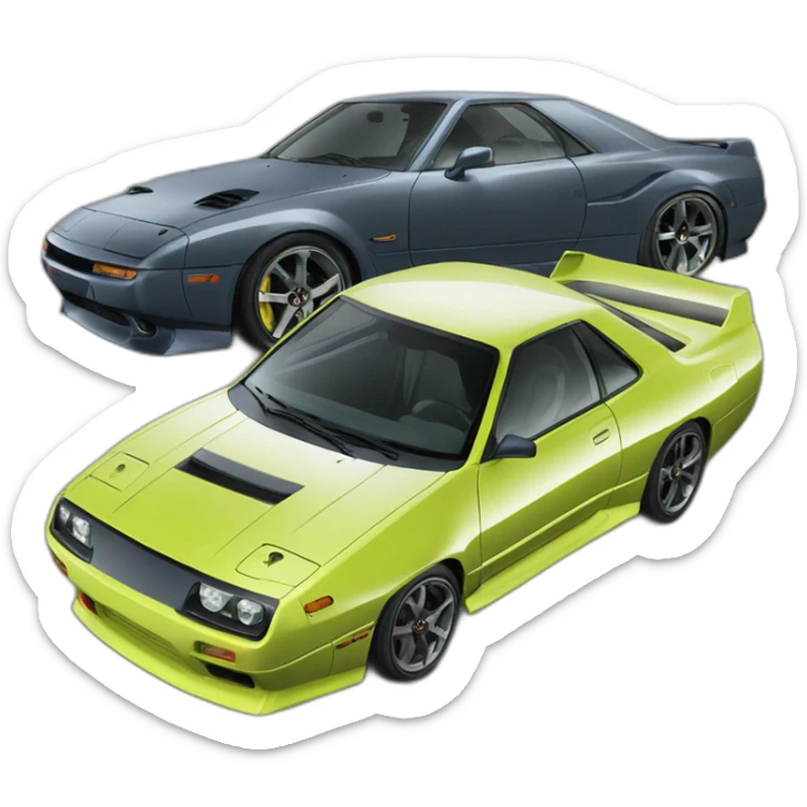 nissan-r32-fused-with-plymouth-superbird sticker