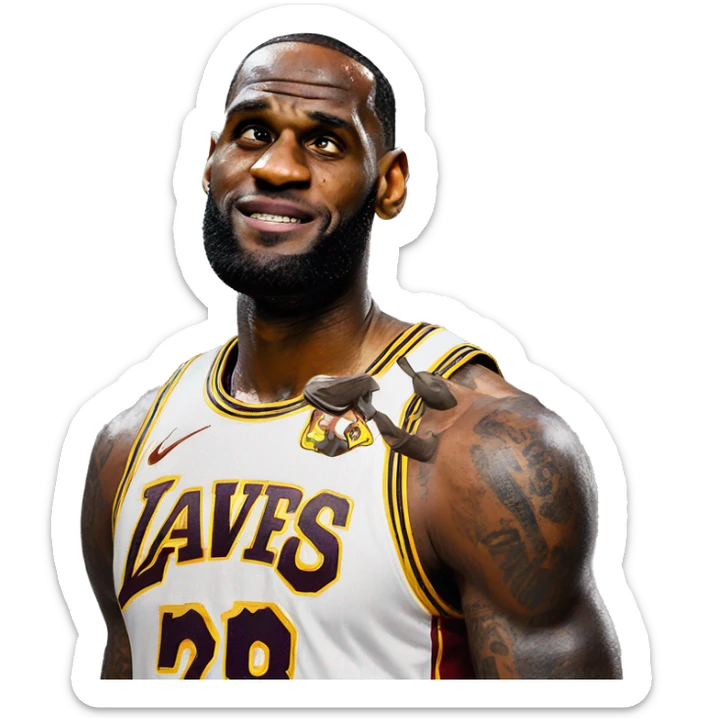 LeBron James  sticker