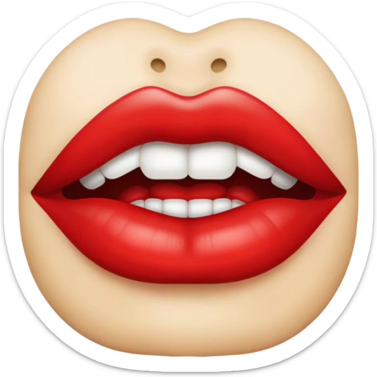 Lips sticker