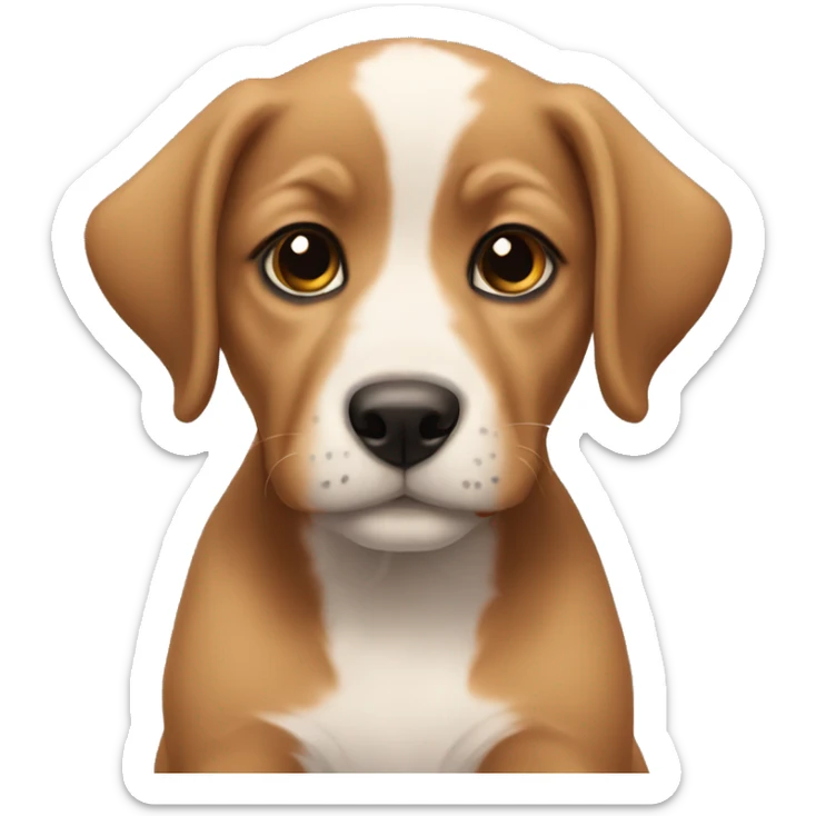 Puppy sticker