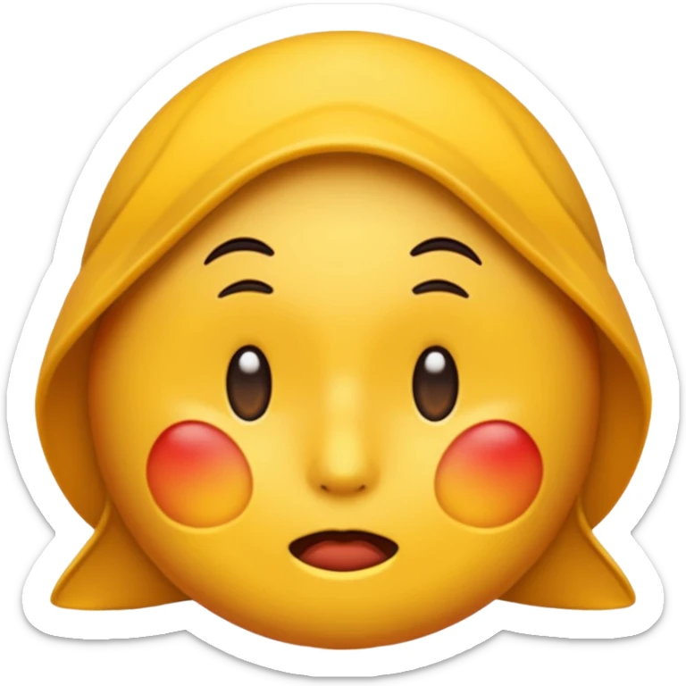 women squatting, full body naked showing poop coming out of her butthole sticker