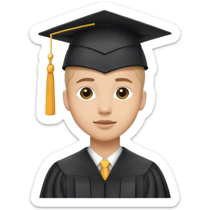 Graduation sticker
