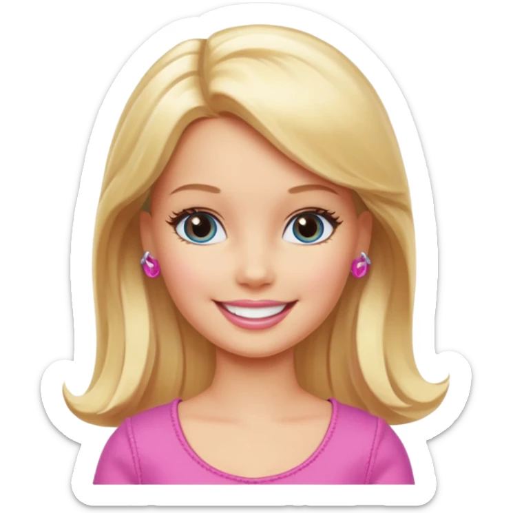 Barbie  sticker