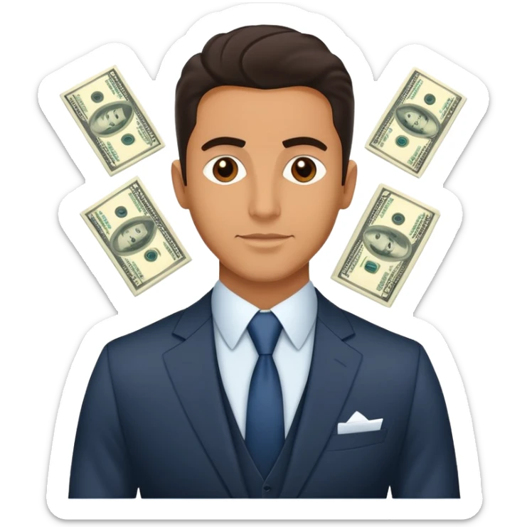 Jaime Bejar Successful Entrepreneur Automate My Cash Flow And Get Bejar Money With TATE BROTHERS AND WIFI MONEY Internet personality  sticker