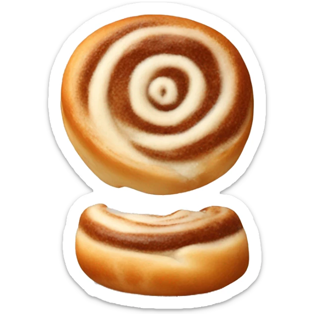 Cinnamon roll sticker
