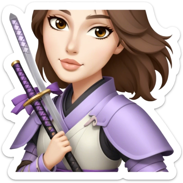 Gentle Samurai sticker