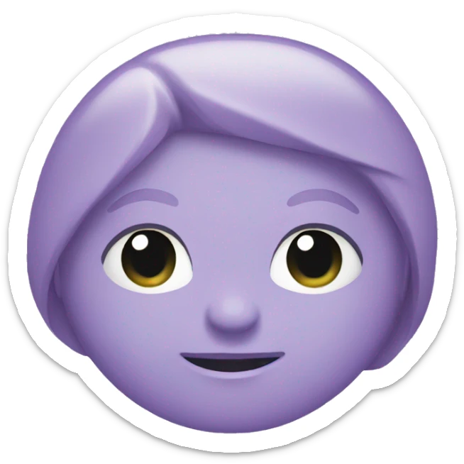 light purple sticker