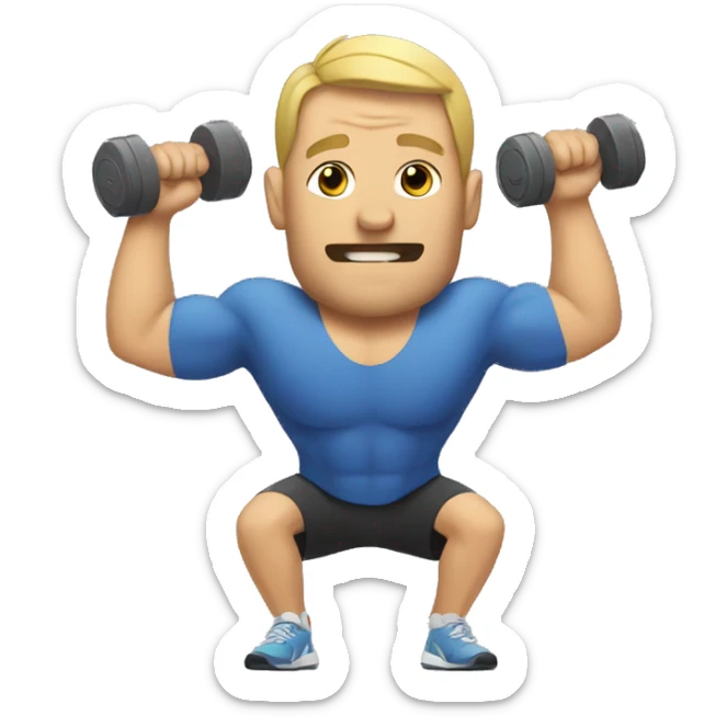Gym sticker