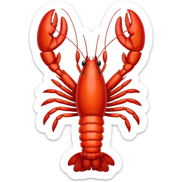 Lobster sticker