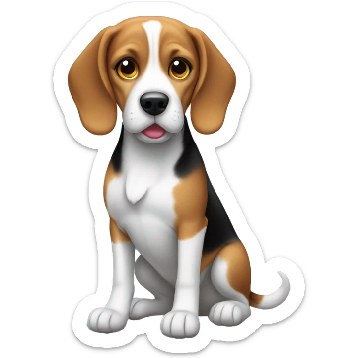beagle sticker