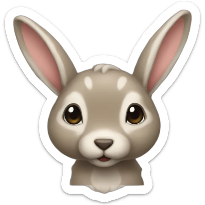 conejo ladron sticker