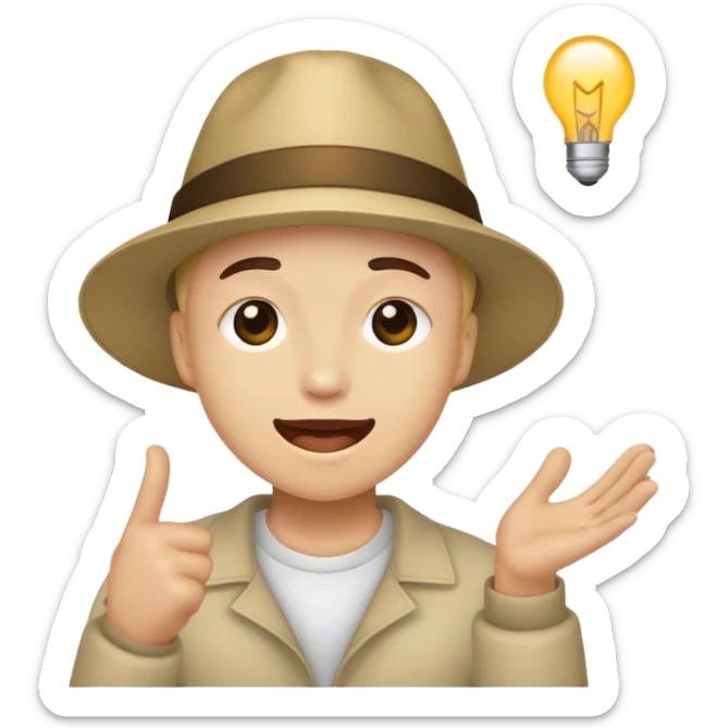 Emoji qui fait la célébrations calma calma sticker