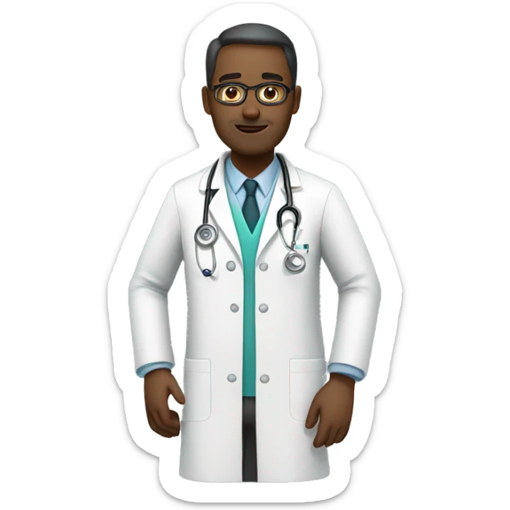 Doctor full body sticker