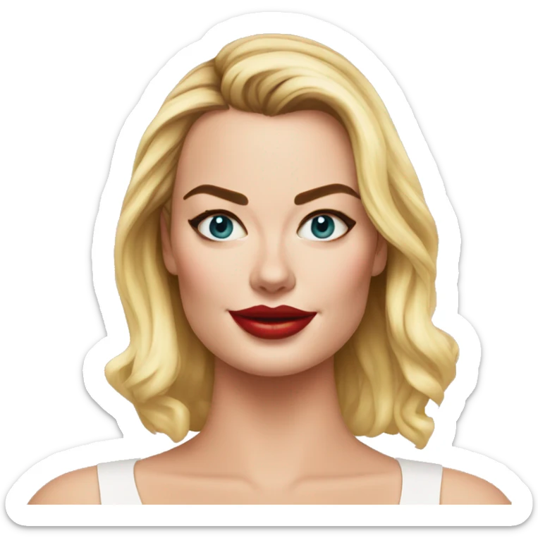 margot robbie sticker