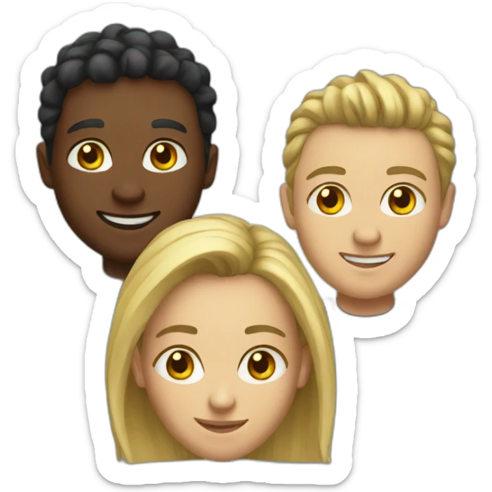 Friendly team sticker