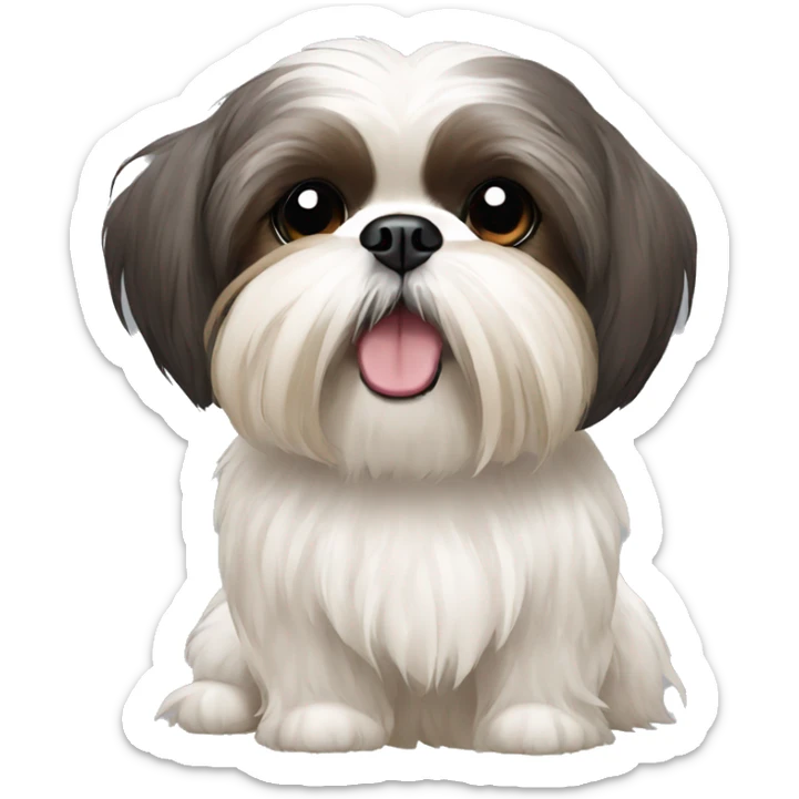 shih tzu sticker
