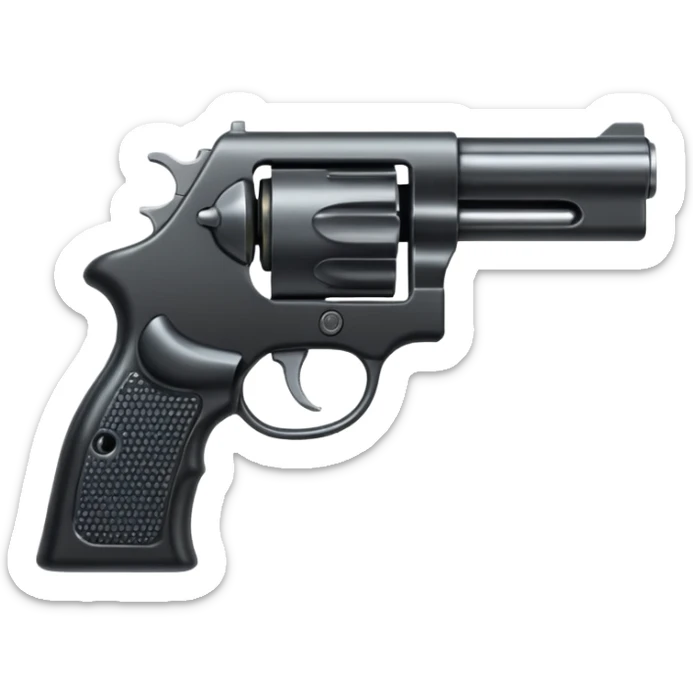 Gun sticker
