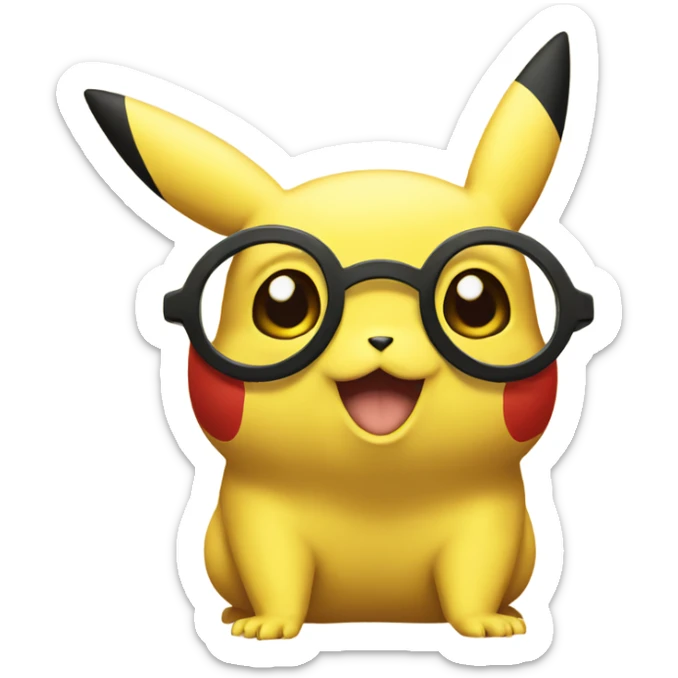 Pikachu sticker