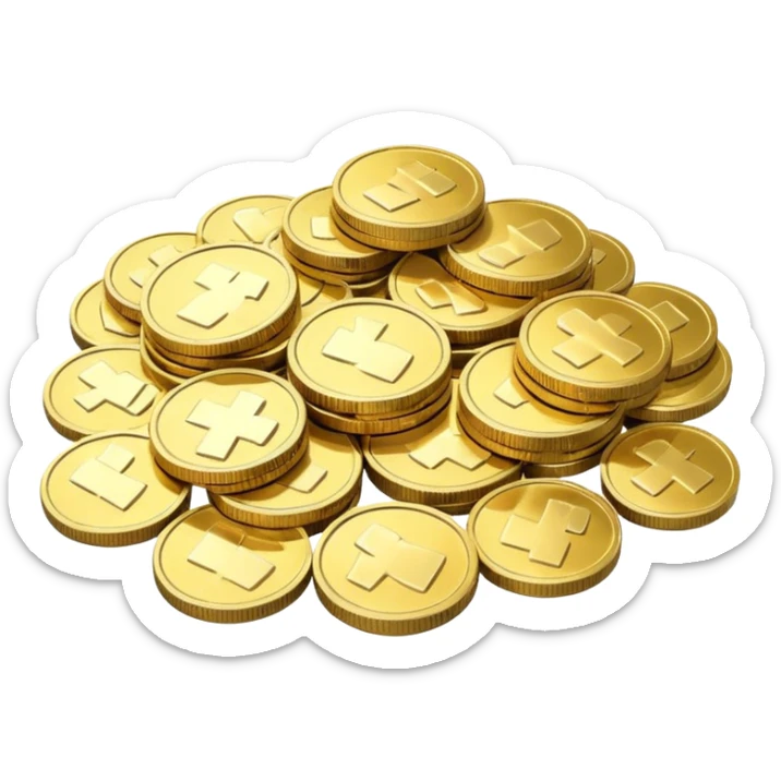 Plata dinero sticker