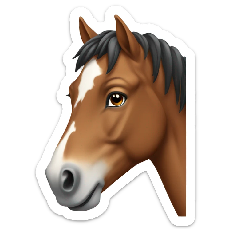 Horse sticker