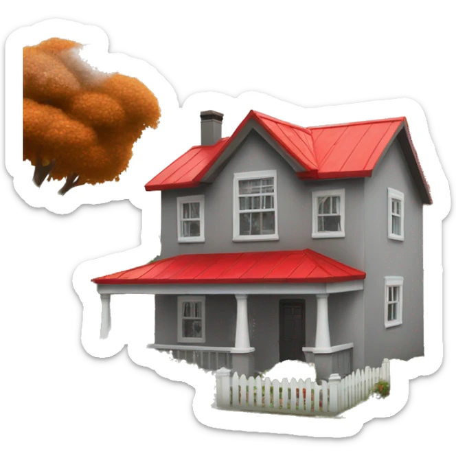 A house with a red roof and a sign that says "Home.Shop.zip".





 sticker