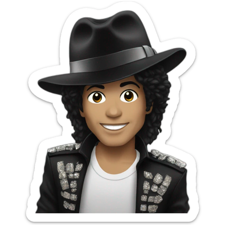 Michael Jackson sticker