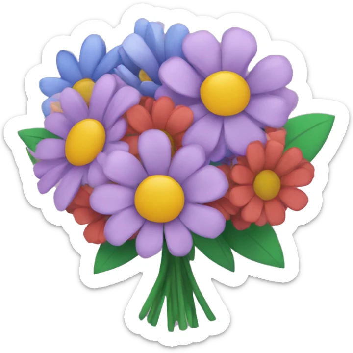Flower bouquet  sticker