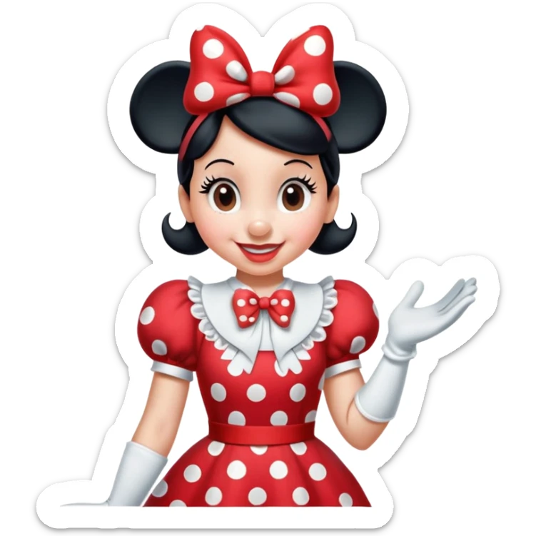 Minnie Mouse sticker