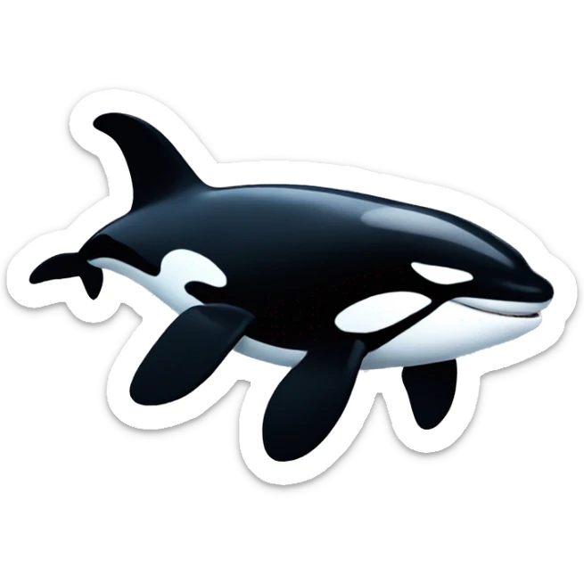 Orca  sticker