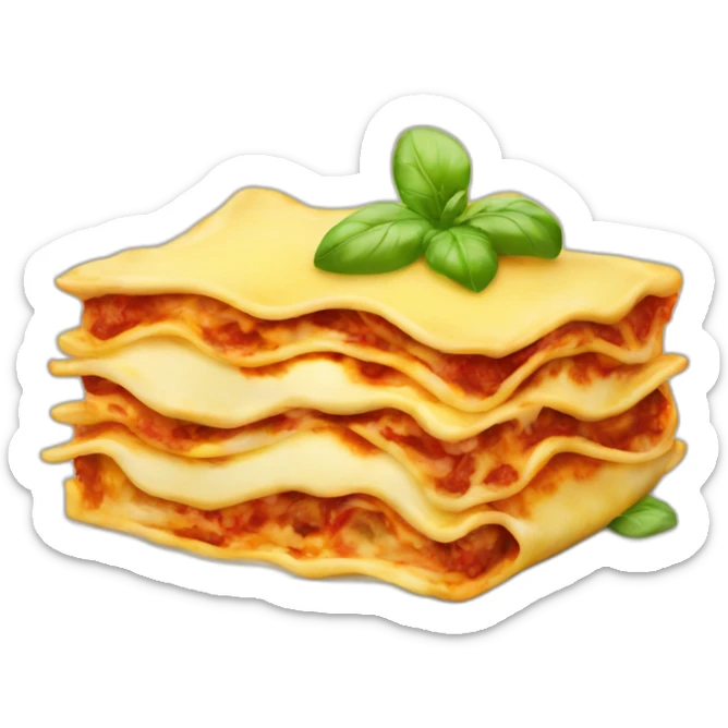 lasagne sticker