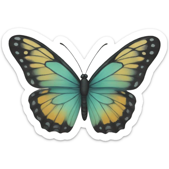 Mariposa sticker