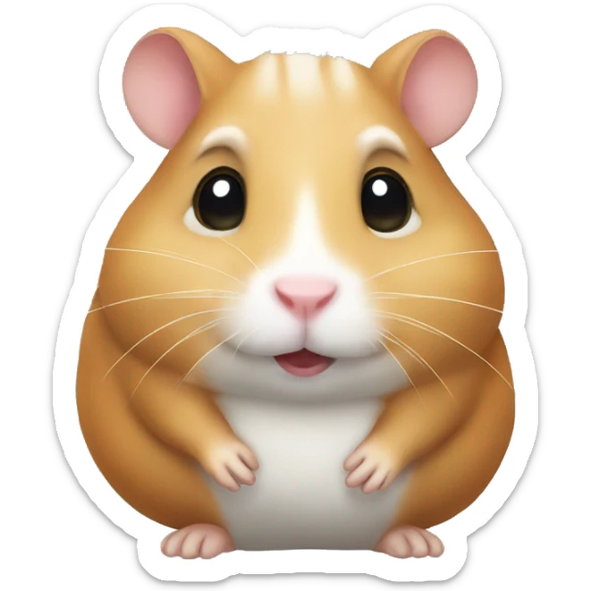 hamster sticker