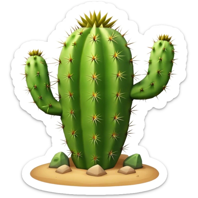 Cactus sticker