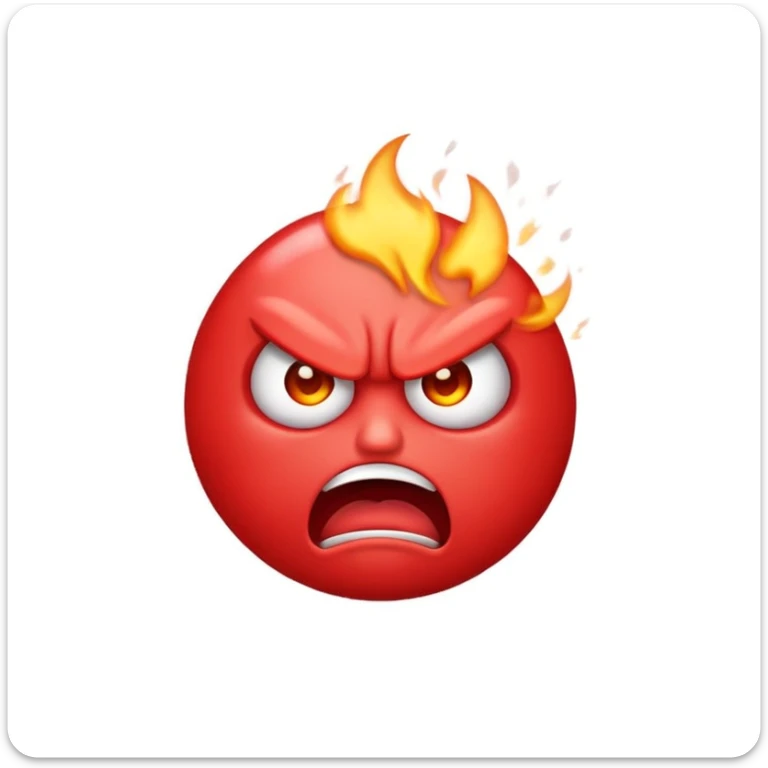 I want an emoji that shows founder's anger against venture capital sticker