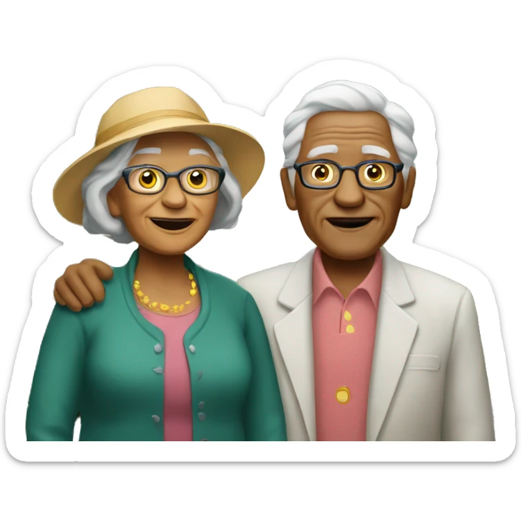 we are our mountains famous grandmother and grandfather monument with emoji sticker