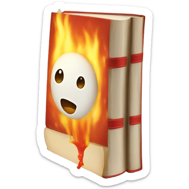 Spicy book sticker