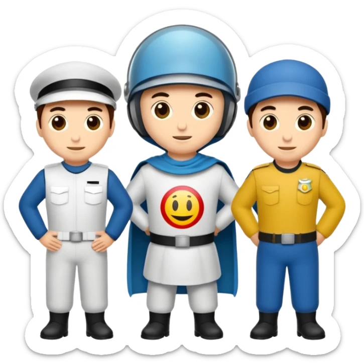 Kız karekterler beyaz tenli 3 kız biri kıvırcık biri kısa dalgalı bir uzun dalgalı sticker