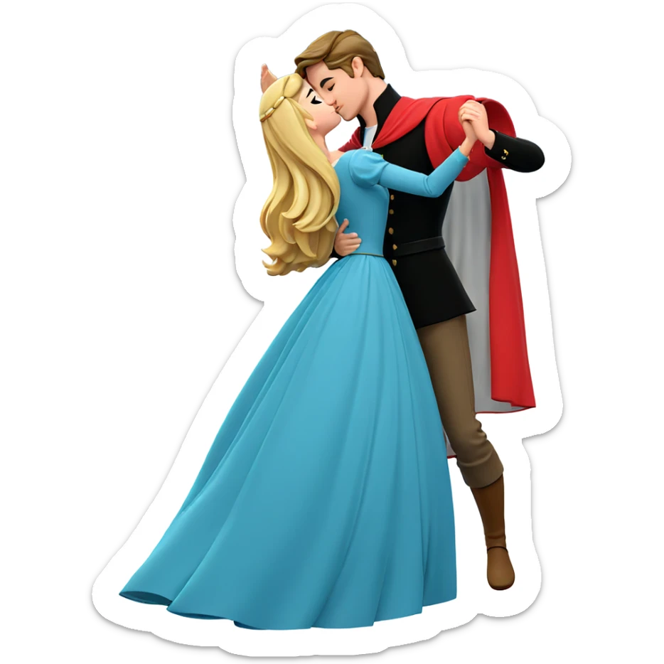 romantic dance under the stars sticker