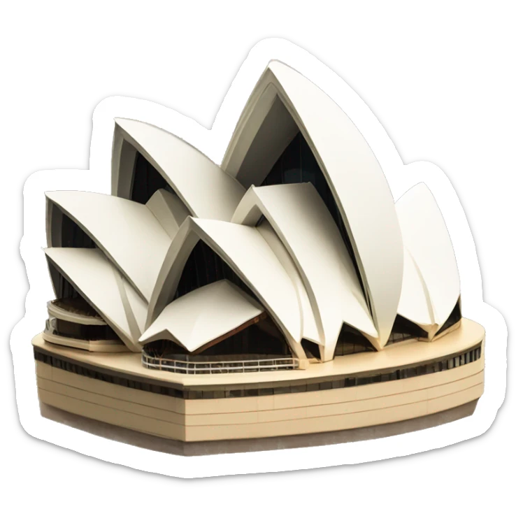 sydney opera house sticker