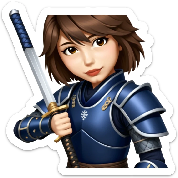 Warrior Samurai sticker