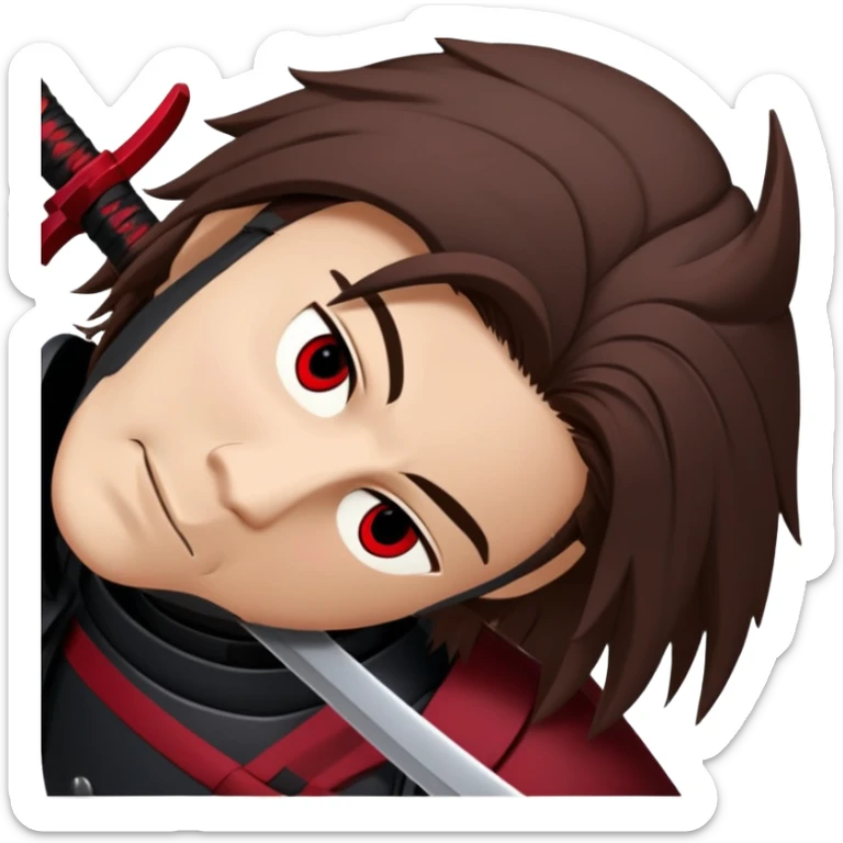 Shadow Samurai sticker