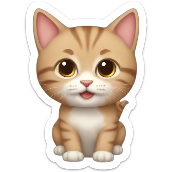 Chaton sticker