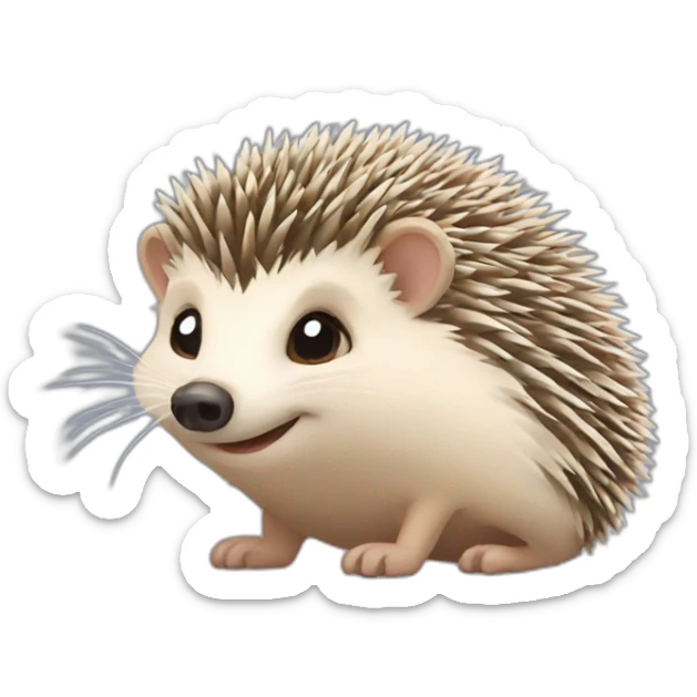 hedgehog sticker